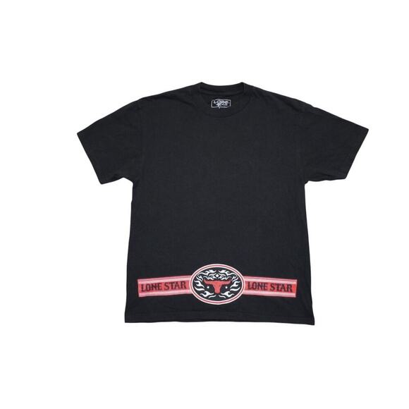 Lone Star Black Flame Graphic Tee (L) - Picture 2 of 6